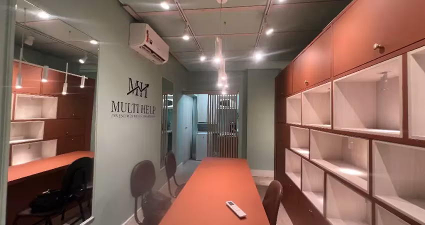 Sala comercial mobiliado edifício manaus first veiralves