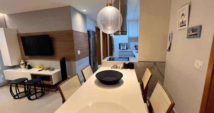 Lindíssimo Flat, à venda no OKA BEACH RESIDENCE, à beira-mar de Muro Alto, com 60m; 2 quartos, 1 su