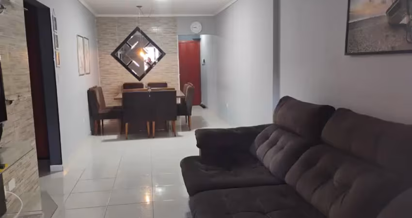 Apartamento no canto do forte no residencial ilha de santorine