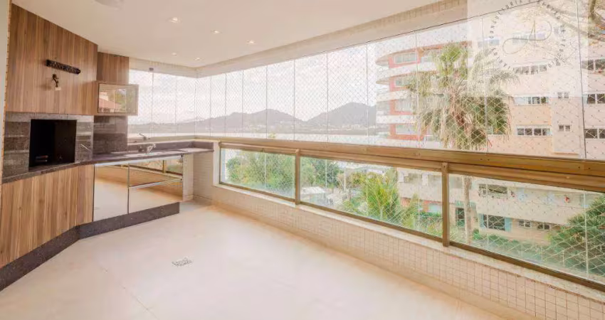 Apartamento com 3 dormitórios para alugar, 158 m² por r$ 14.972,90/mês - joão paulo - florianópolis/sc