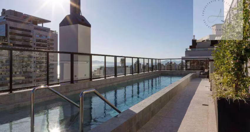 Loft com 1 dormitório para alugar, 65 m² por r$ 5.500,00/mês - centro - florianópolis/sc