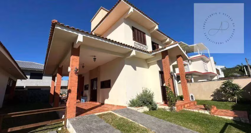 Casa com 3 dormitórios para alugar, 165 m² por r$ 8.500,00/mês - ratones - florianópolis/sc