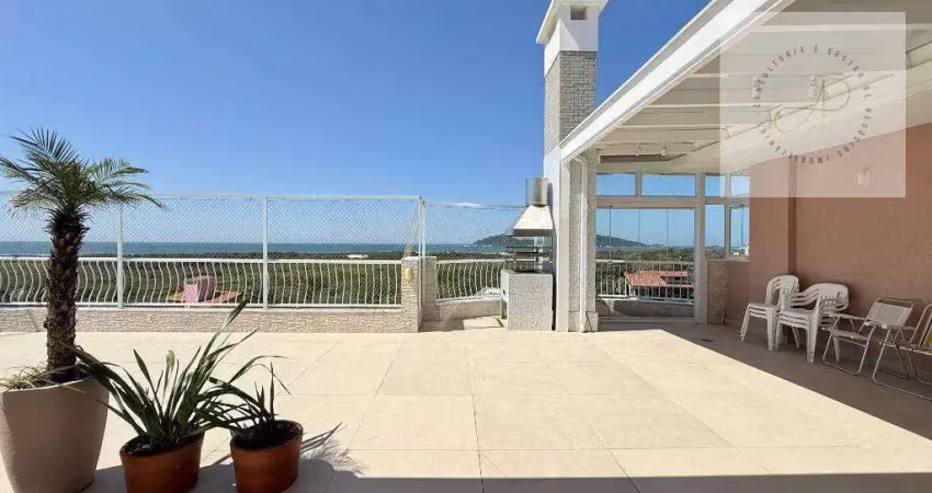 Cobertura com 3 dormitórios à venda, 390 m² por r$ 6.000.000 - campeche - florianópolis/sc