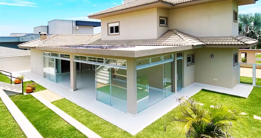 Linda casa em salto, 383m², terreno de 1000m², 4 suites, piscina e 4 vagas