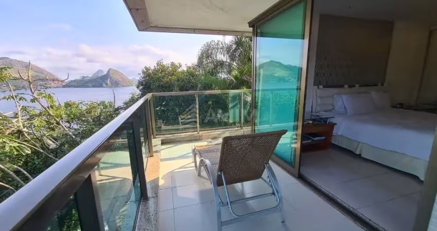 Apartamento de Alto Padrão à Venda | 250 m² | 4 Quartos Suítes | Vista Mar | Chácara Fróes – Icaraí, Niterói/RJ