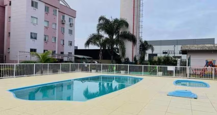 Apartamento à venda, no Bairro Aririu, Palhoça-SC, com 2 quartos, sendo , com 1 vaga