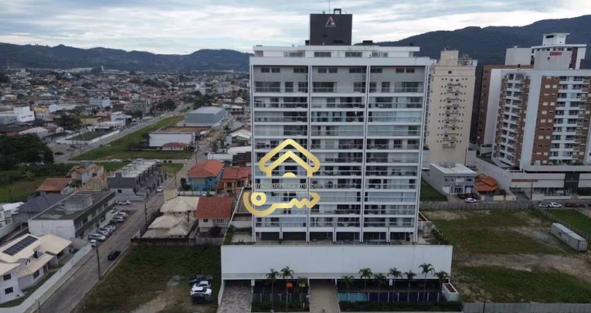 Apartamento para aluguel, no Bairro Pagani, Palhoça-SC, com 3 quartos, sendo 1 suíte, com 2 vagas