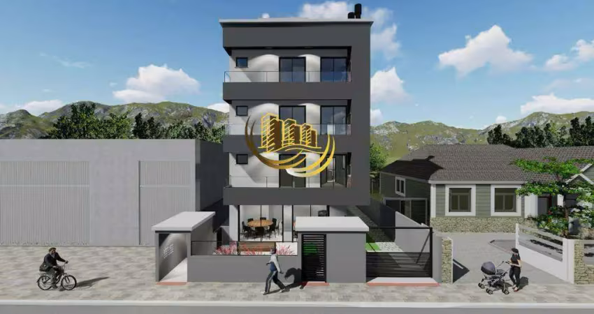 Apartamento à venda, no bairro flor de nápolis, são josé-sc, com 2 quartos, sendo 1 suíte, com 1 vaga