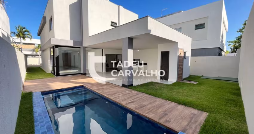 Residencial Porto Real - Casa nova com 4 suítes na Av. Prsicila Dutra, em Buraquinho, Lauro de Freitas/BA