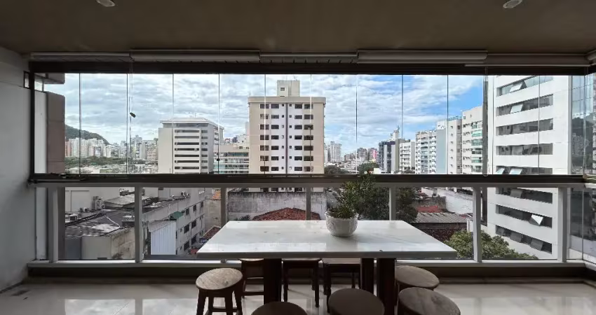 Apartamento com 180m², quatro quartos na praia da costa! - apenas duas unidades por andar