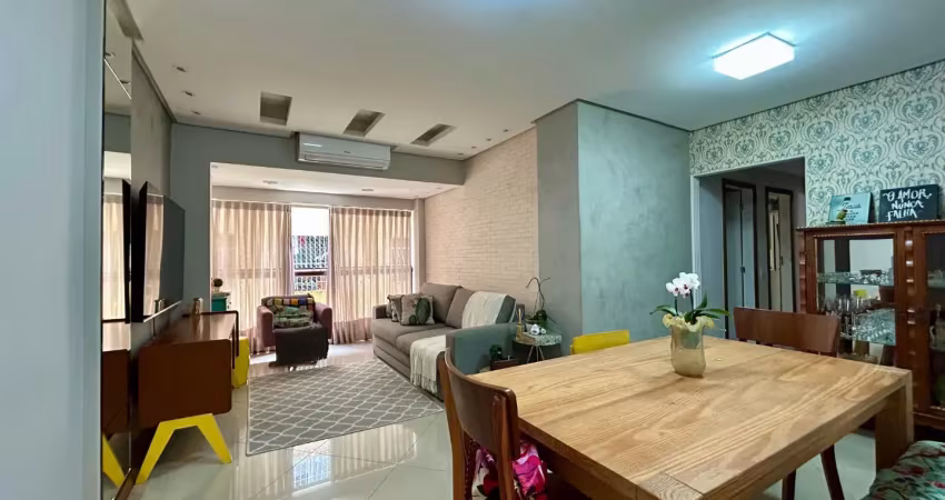 Apartamento 3 quartos com 110m² na praia da costa! - prédio com lazer