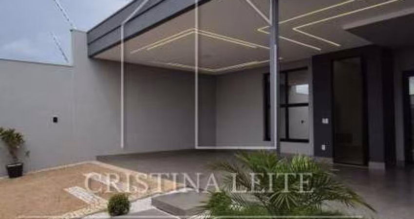 Casa Nova para Venda em Santa Bárbara d`Oeste, Reserva Centenário, 3 dormitórios, 1 suíte, 3 banheiros, 4 vagas