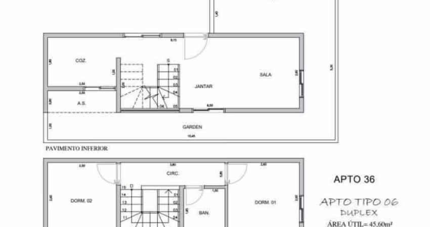 APARTAMENTO - 2 QUARTOS - VILA ALPINA
