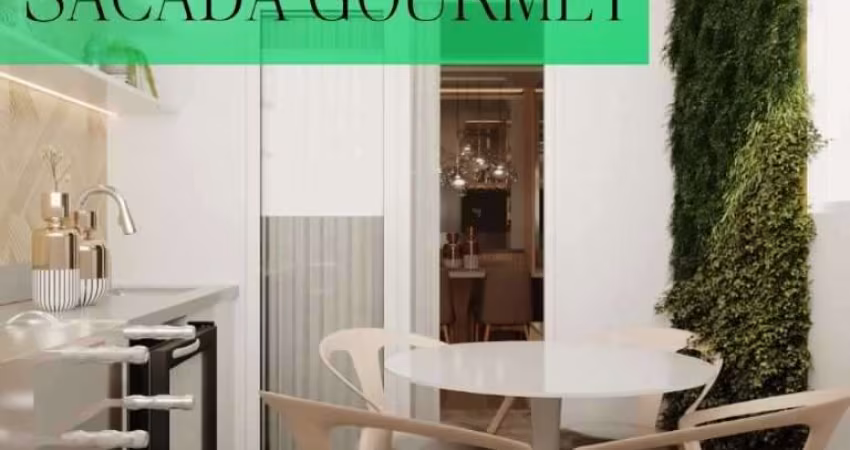 APARTAMENTO - 2 QUARTOS - SACADA GOURMET - PATRIARCA