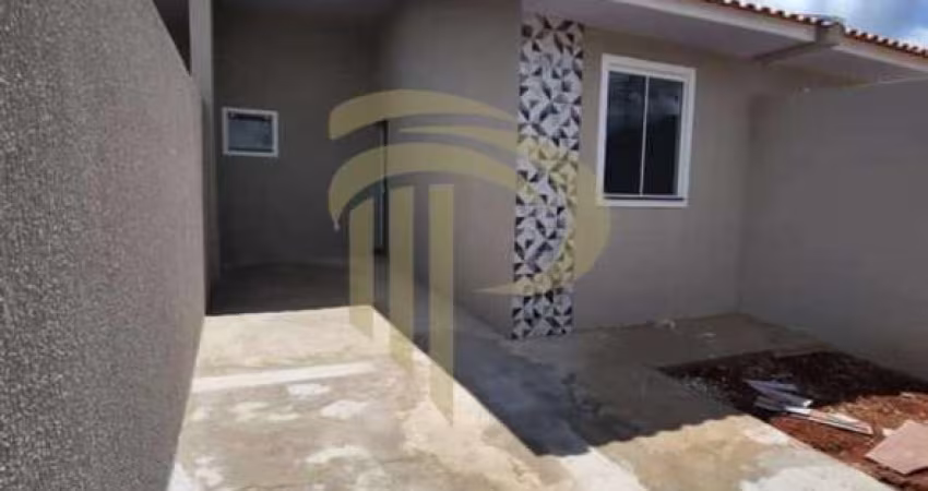 Casa para Venda em Ponta Grossa, Recanto Brasil, 2 dormitórios, 1 banheiro