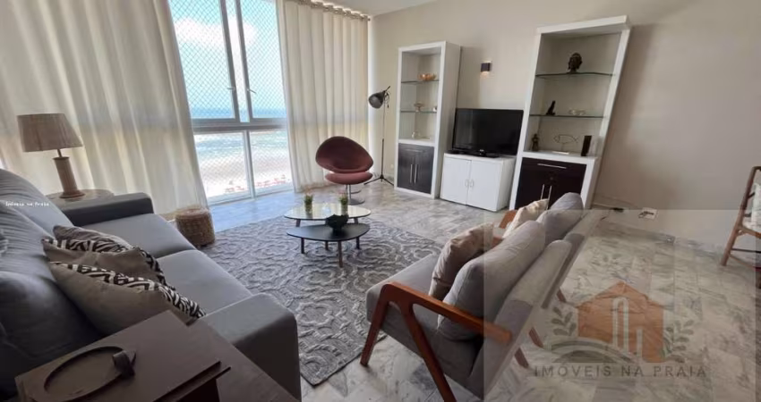 Apartamento com 4 dormitórios 1 vaga frente ao mar com vista na Pitangueiras