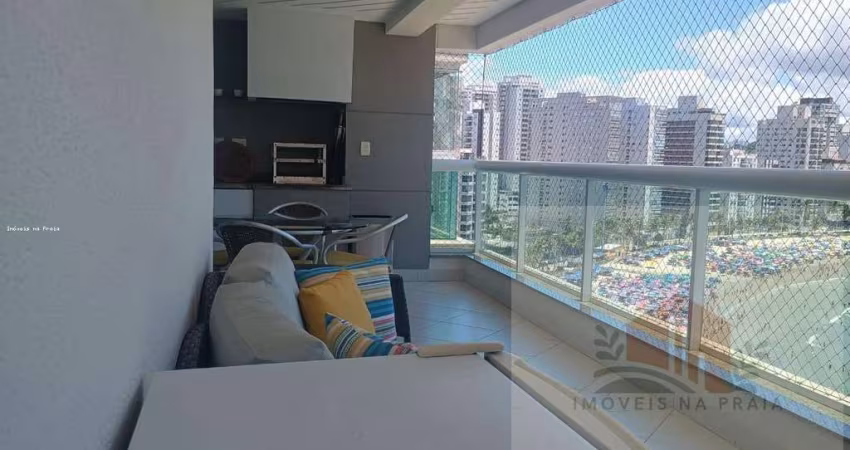 Apartamento com 4 suítes lazer de clube varanda gourmet frente ao mar nas Astúrias