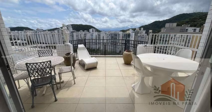 Cobertura duplex com 6 suítes terraço vista para o mar 2 vagas - Morro do Maluf - Pitangueiras