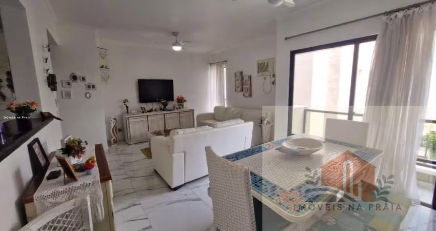 Apartamento reformado com 3 dormitórios 1 vaga lazer lado praia na Enseada - Tortugas