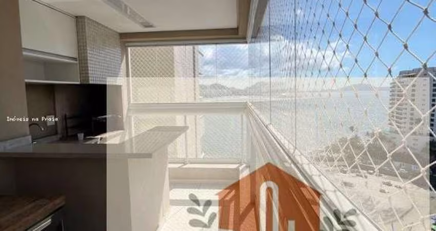 Apartamento com 3 dormitórios frente mar lazer 2 vagas varanda gourmet nas Astúrias
