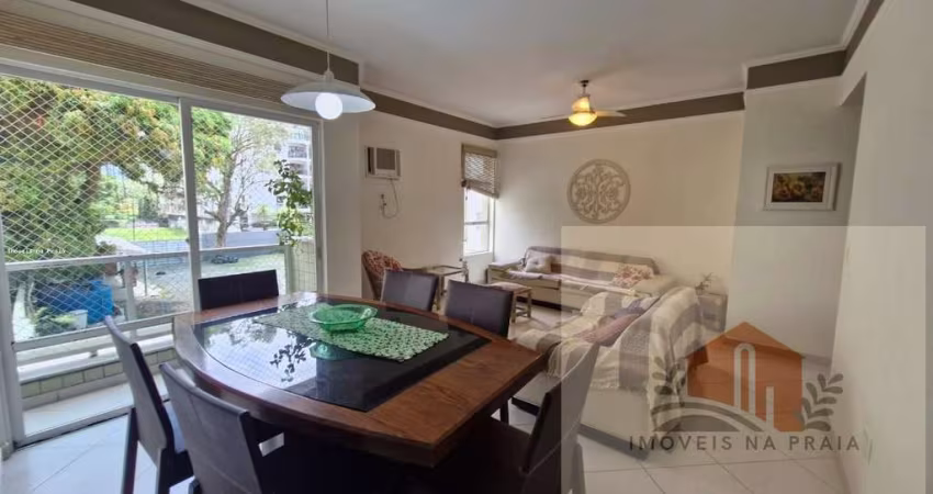 Apartamento com 3 dormitórios 1 vaga lazer lado praia na Enseada - Tortugas
