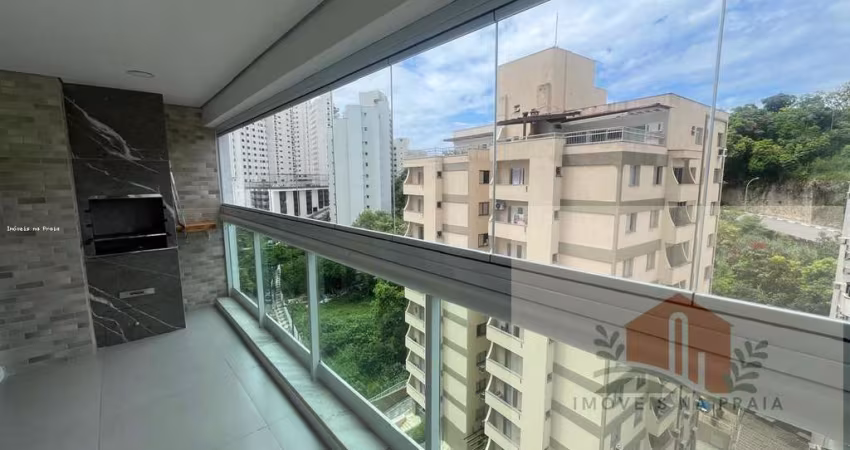 Apartamento com 2 dormitórios 2 vagas varanda gourmet lazer vista para o mar nas Astúrias