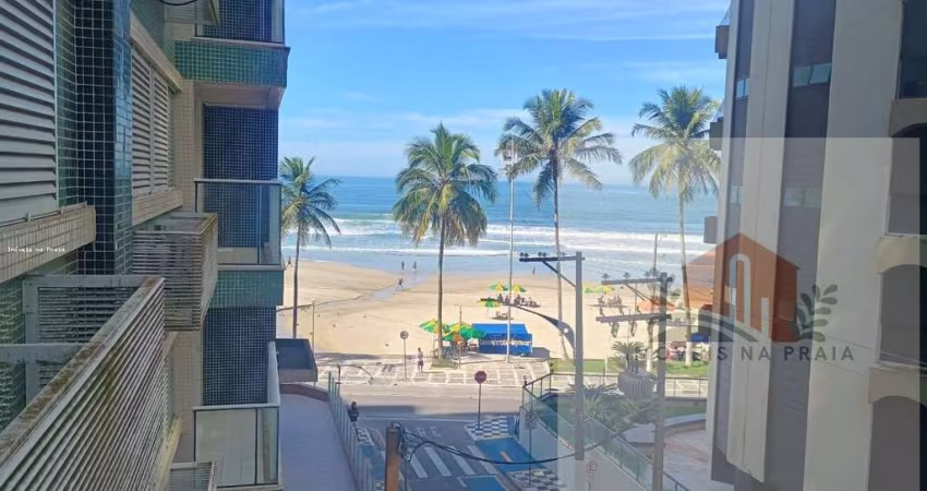 Apartamento com 3 dormitórios frente ao mar e com vista 1 vaga nas Astúrias
