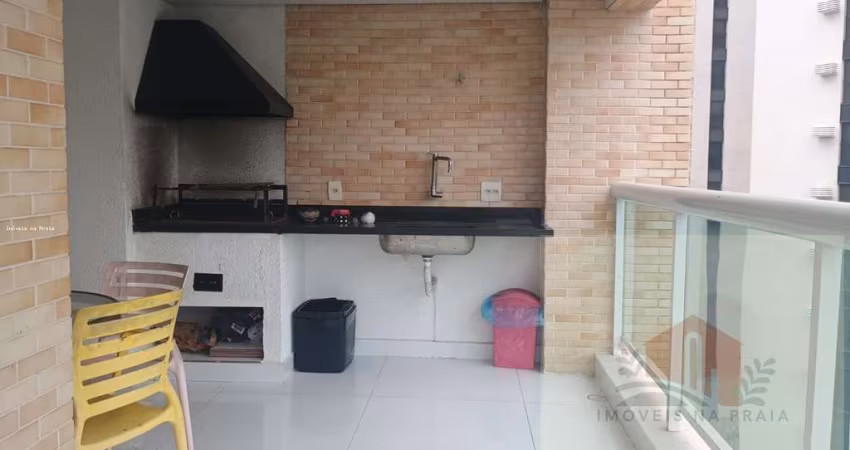 Apartamento com 2 dormitórios 2 vagas varanda gourmet lazer vista para o mar nas Astúrias