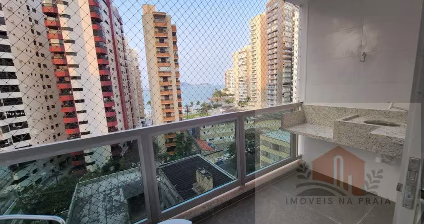 Apartamento reformado com vista para o mar 3 dormitórios 1 vaga nas Astúrias