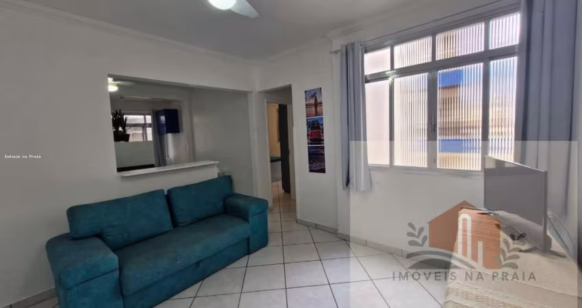 Apartamento com 1 dormitório lado praia 1 vaga na Enseada - Tortugas