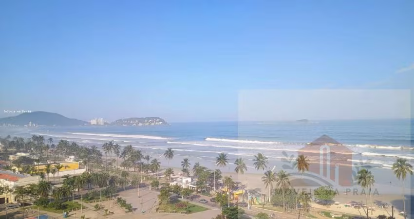 Apartamento com 3 dormitórios lazer 2 vagas vista para o mar na Enseada