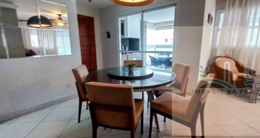 Apartamento com 4 dormitórios lazer de clube varanda gourmet frente ao mar nas Astúrias