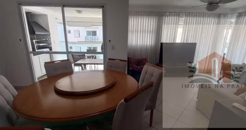 Apartamento com 4 dormitórios lazer de clube varanda gourmet frente ao mar nas Astúrias