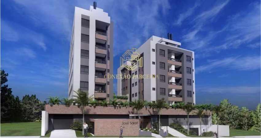 Apartamento 58,12 m² 3Quartos sendo 1 suíte