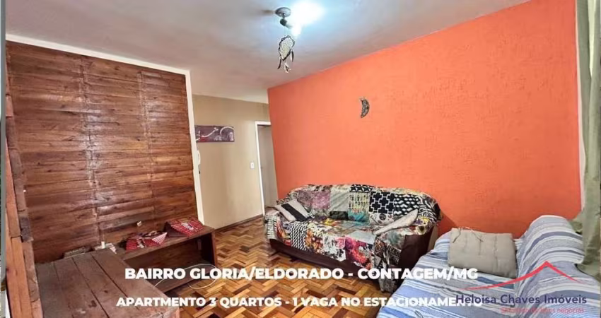 Apartamento com 3 quartos à venda na Felisberta Francisca de Carvalho, 319, Glória, Contagem