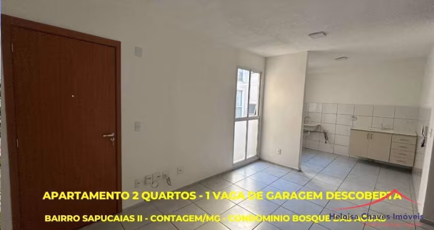 Apartamento com 2 quartos à venda na Avenida Diamante, 1030, Sapucaia II, Contagem