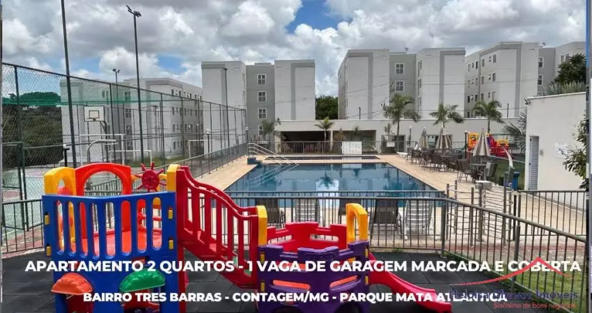 Apartamento com 2 quartos à venda na Rua Padre Francisco Juarez, 355, Três Barras, Contagem