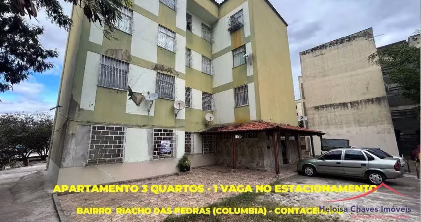 Apartamento com 3 quartos à venda na Rua Três, 3, Riacho das Pedras, Contagem