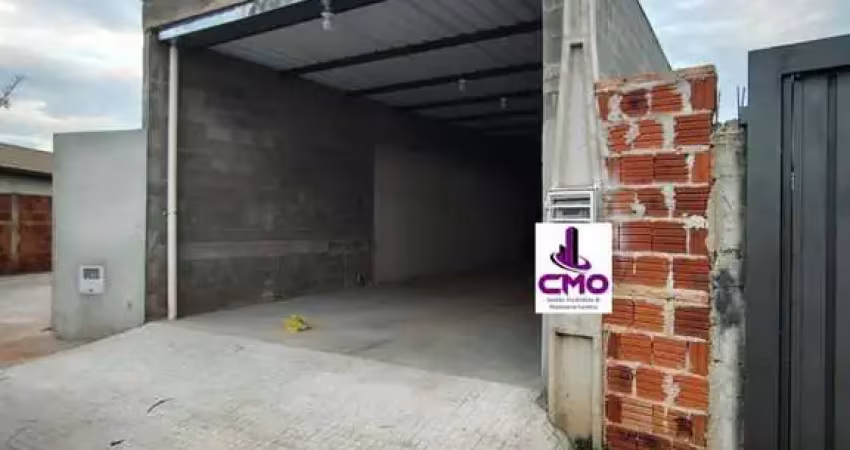 Salão comercial para locação em bady bassitt, residencial aurora, 2 banheiros