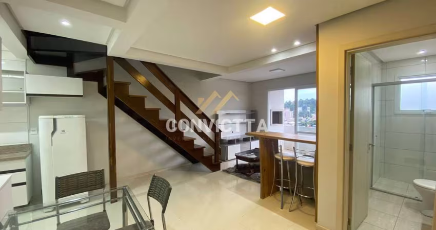 COBERTURA DUPLEX MOBILIADA PARA VENDA E LOCAÇÃO NO BAIRRO SAGRADA FAMÍLIA