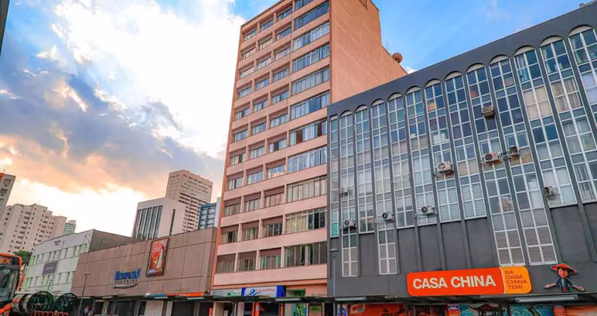 Apartamento para venda em curitiba, centro, 1 dormitório, 1 banheiro, 1 vaga