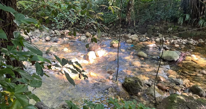 Sítio com cachoeira nos Fundos no Centro de Guapimirim