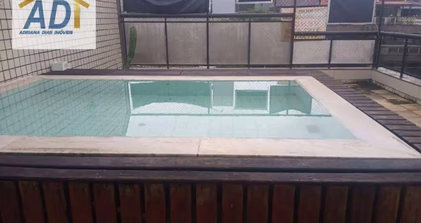 Recreio, venda, cobertura,2 qtos, 171 m² por R$ 790.000 - Recreio dos Bandeirantes - Rio de Janeiro/RJ