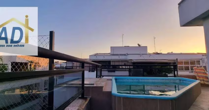 Cobertura, linear 215 m, venda, recreio,3 qtos , por r$ 965.000 - recreio dos bandeirantes - rio de janeiro/rj