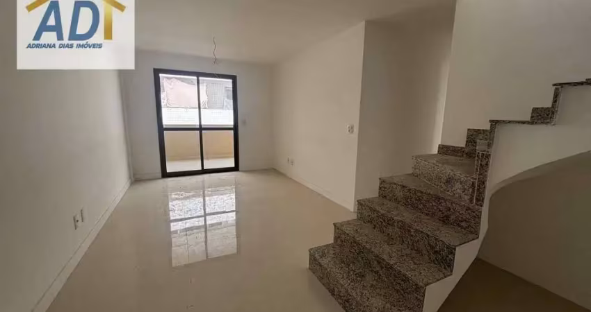 Apartamento duplex com 3 dormitórios, 110 m² - venda por r$ 800.000,00 ou aluguel por r$ 4.528,33/mês - recreio dos bandeirantes - rio de janeiro/rj