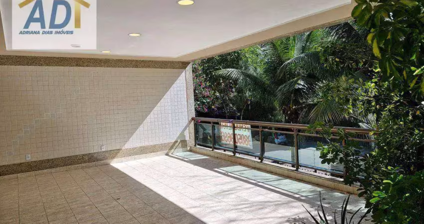Apartamento,4 quartos, 200 m² - venda por r$ 1.385.000 ou aluguel por r$ 5.500,00 - recreio dos bandeirantes - rio de janeiro/rj