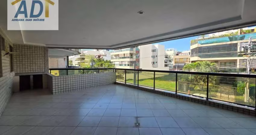 Apartamento, recreio, locação,3 quartos,  110 m² por r$ 3.000,00 - recreio dos bandeirantes - rio de janeiro/rj