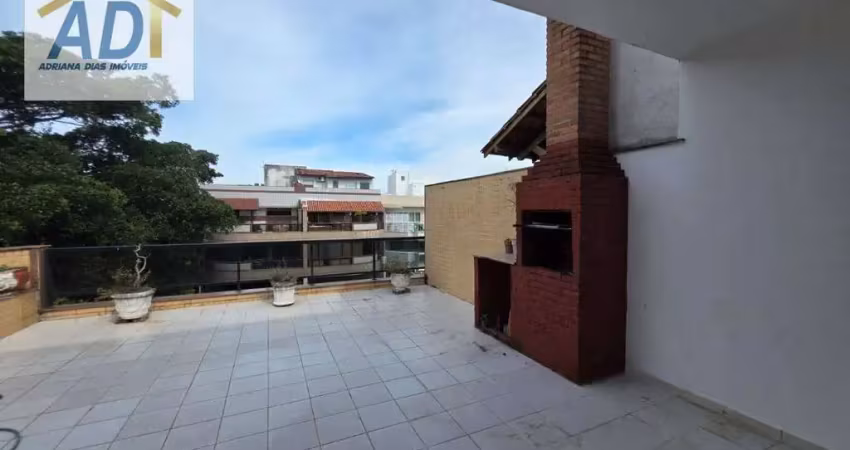 Cobertura, locação, recreio,3 quartos(2 suítes), 170 m² por r$ 4.600 - recreio dos bandeirantes - rio de janeiro/rj
