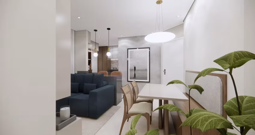 Apartamentos de 2 e 3 dorms a 400m da praia com entrada a partir de r$58 mil