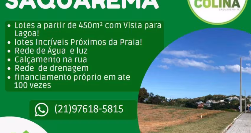 Espetacular terreno em Porto da Roça - Saquarema